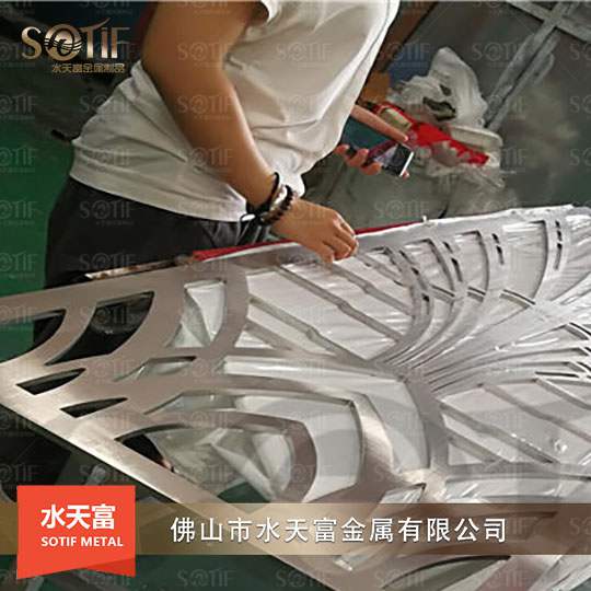 不銹鋼屏風(fēng)案例2