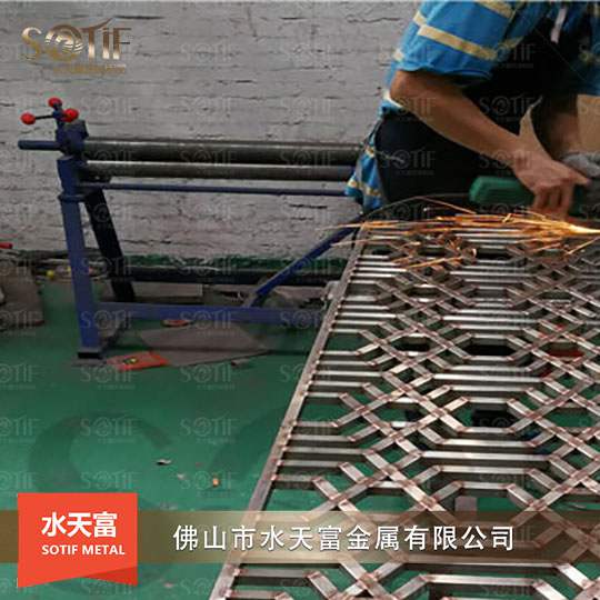 不銹鋼屏風(fēng)案例4